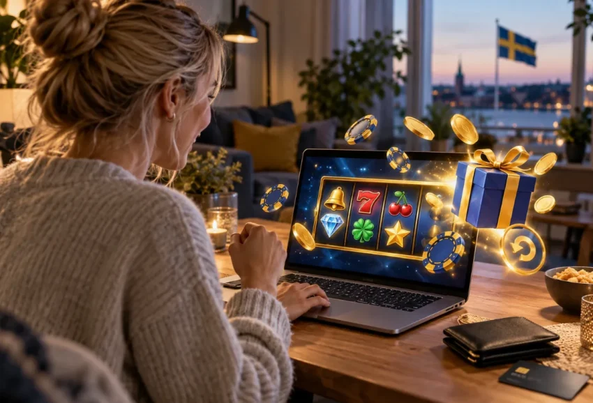 Casinobonus utan insättning i Sverige